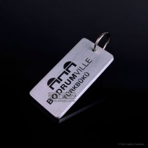 metal otel oda anahtarligi bodrumville 7693