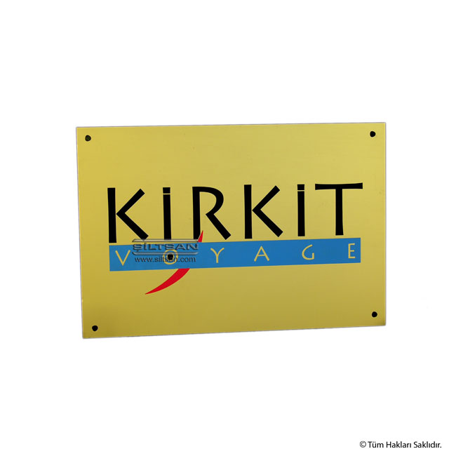 pirinc-tabela-kirkit-3936 pirinç kapı tabelası renkli kumlu mat zeminli