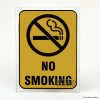 Pleksi No Smoking Yazısı