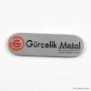 Renkli yapışkanlı döküm etiket