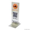 QR kodlu metal menü